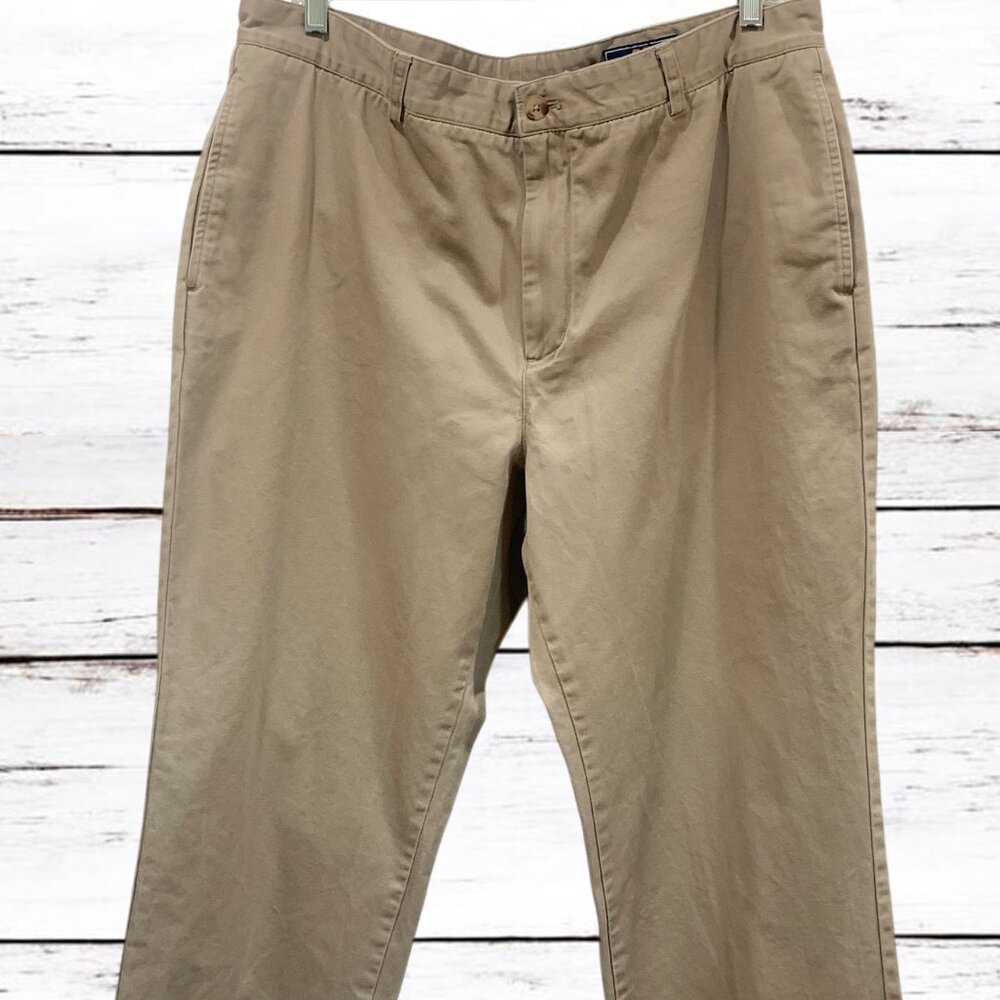 Vineyard Vines Pants Mens 40x30 Khaki Straight Leg Shep Ian Classic Golf Chino